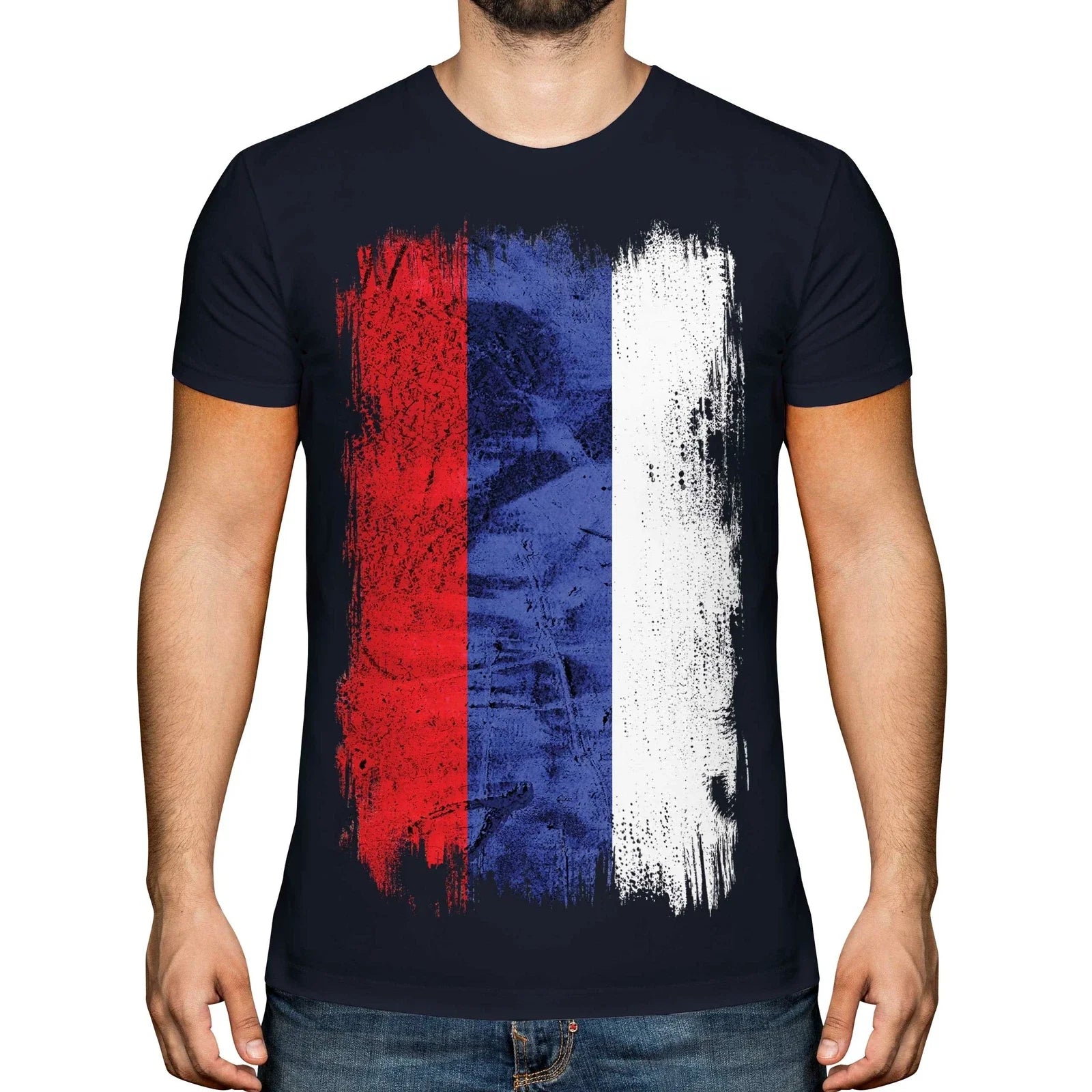 REPUBLIKA SRPSKA GRUNGE FLAG MENS T-SHIRT TEE TOP GIFT SHIRT CLOTHING JERSEY