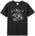 Black Crow FCAWF F-Caw-F Funny Gothic Dance Meme Graphic T-Shirt Unisex S-5XL