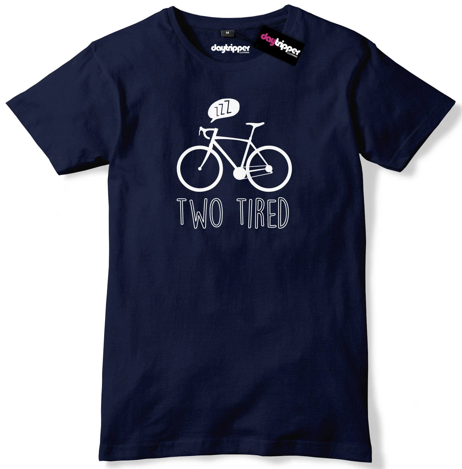 Two Tired Cycling Bike Bicycle Mens Premium T-Shirt Tee