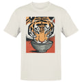 Tiger Ramen Bowl Illustration Men's T-shirt