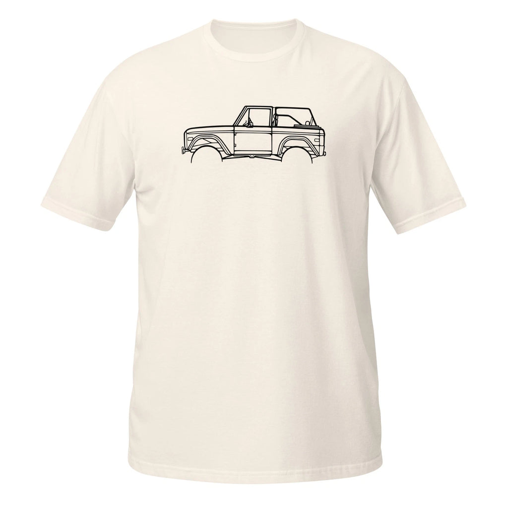 Comfy T-Shirt For Ford Bronco 1971 Car Lovers Birthday Gift Stylish Tee Shirt