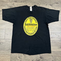 Vintage Guinness Beer Shirt Adult XL Black Alcohol Drinking Seal Logo