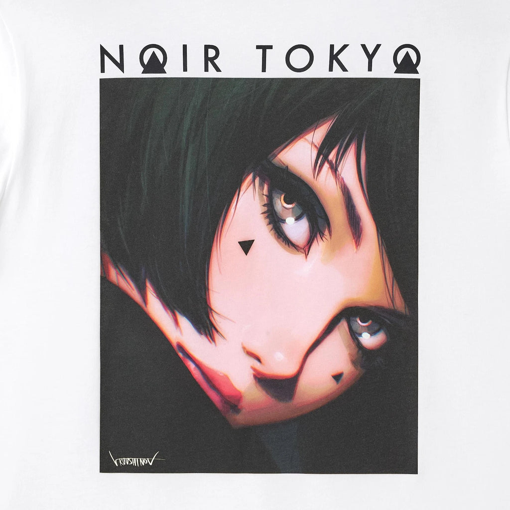 Noir Tokyo Ilya Kuvshinov GU Graphic T-Shirt White XL Japan Official NEW Tags