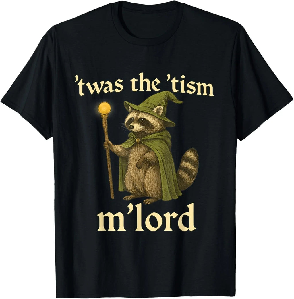 Twas the Tism Mlord Funny Autism Gen Z Meme Shirt Unisex T-Shirt
