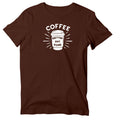 Coffee Gettin S#!t Done Unisex Short Sleeve T-Shirt | Funny Coffee Shirt