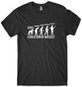 Evolution Of Bassist Mens Funny Unisex T-Shirt