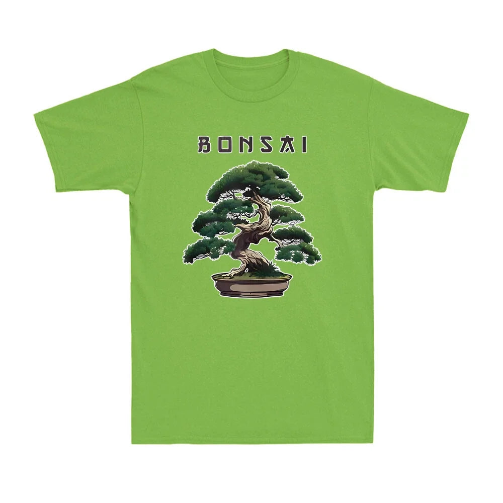 Bonsai Tree Shirt Funny Japanese Bonsai Tree Whisperer Novelty Men's T-Shirt