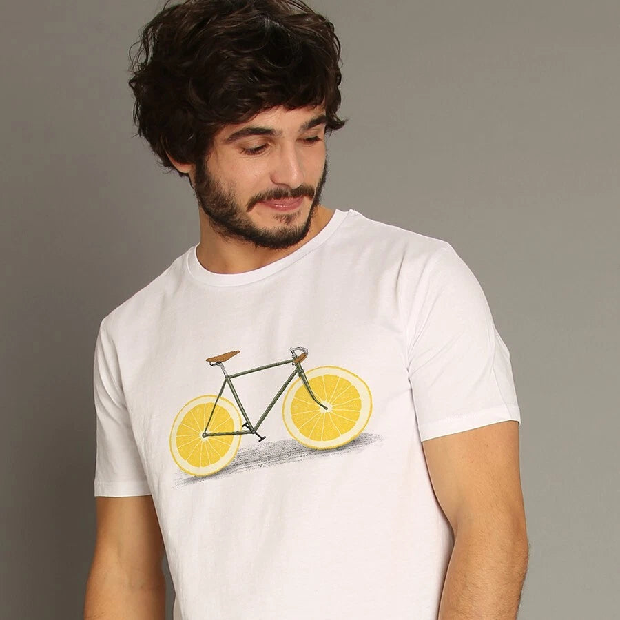 Men's Short Sleeve T-Shirt In White, ZEST