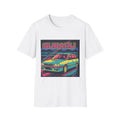 Retro Subaru Unisex Softstyle T-Shirt, Vintage Car Tee, Classic Auto Shirt, Cool