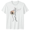 Just Breathe Womens T-Shirt Mental Health Awareness Birthday Gift For Her