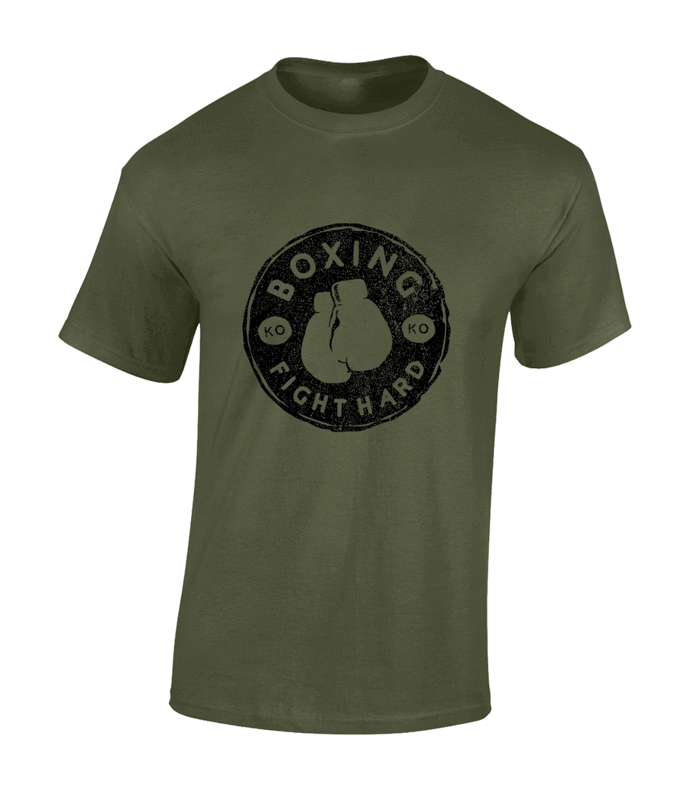 BOXING FIGHT HARD MENS T SHIRT DESIGN FOR BOXER TRAINING TOP MMA FIGHTER GIFT