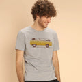 Men's Short Sleeve Grey T-Shirt, COMBI