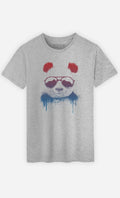 Men's Short Sleeve T-Shirt STAY COOL Color Gray