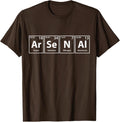 Arsenal (Ar-Se-N-Al) Periodic Table Elements Fun Unisex T-Shirt