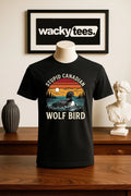 Stupid Canadian Wolf Bird Heated Rivalry Graphic Tee Shirt