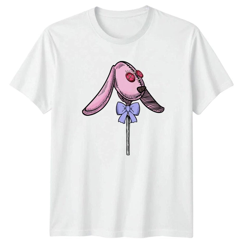 Pastel Goth Creepy Cute Voodoo Womens T-Shirt Pastel Goth Easter Easter Gift