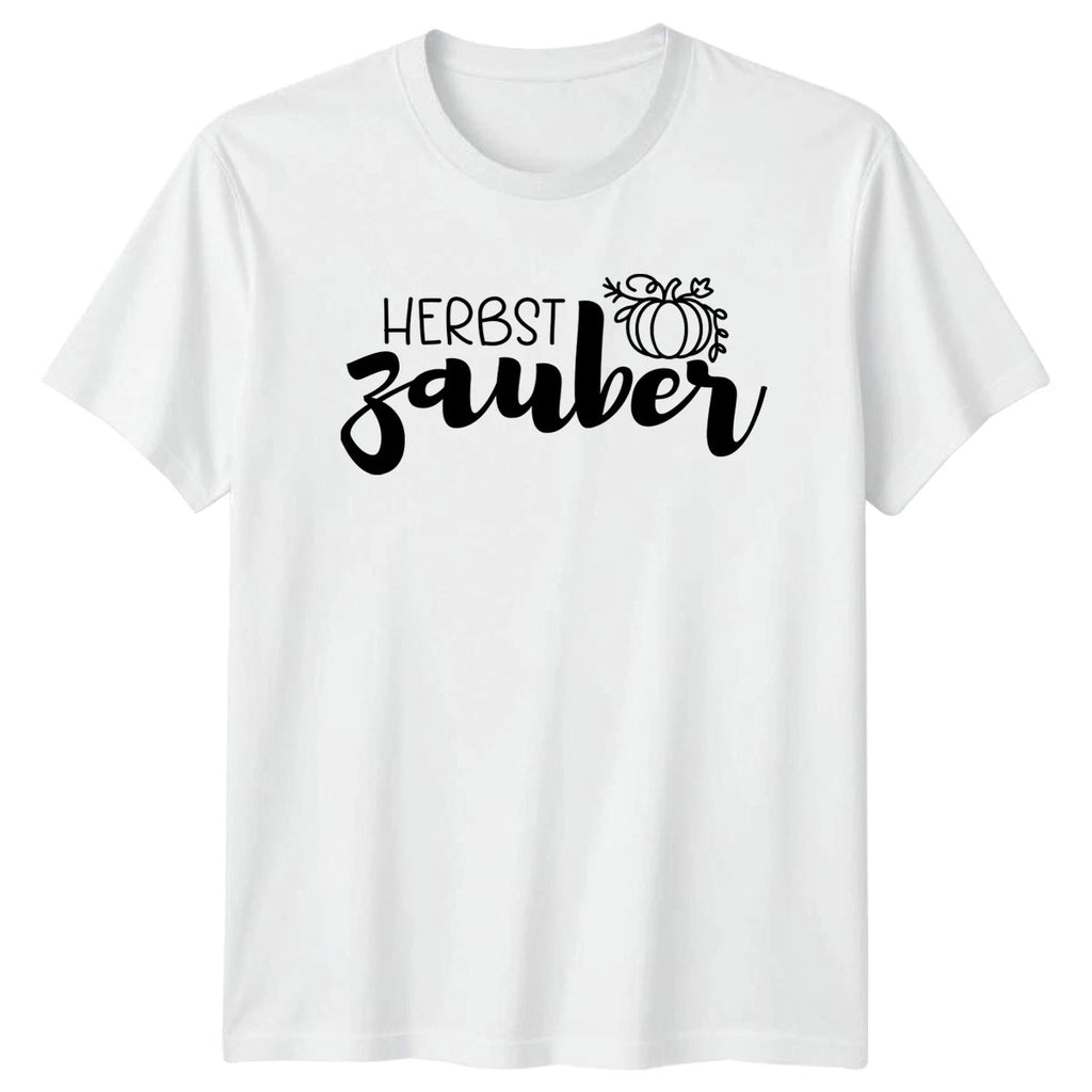 Stylish Herbst Zauber T-Shirt German Autumn Birthday Gift For Him And Her
