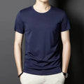Men's Trendy Short Sleeve Pullover Tee in Various Colors Ideal for Everyday Use