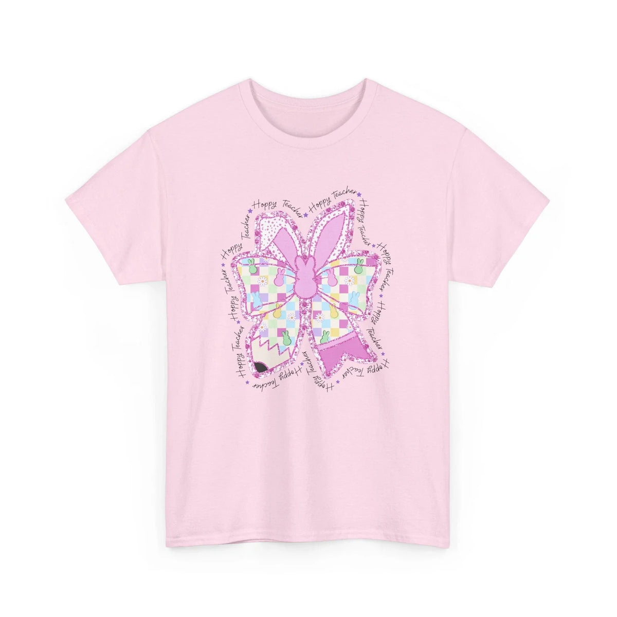 easter teacher bow Shirt | Creative Classroom T-Shirt | Unique Teacher Outfit