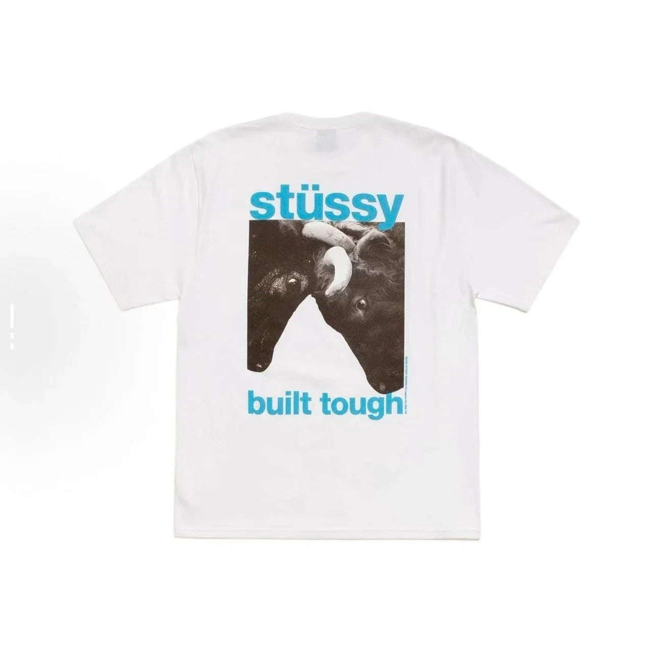 Stussy FW26 BUILT TOUGH TEE Summer t-shirt Black - White