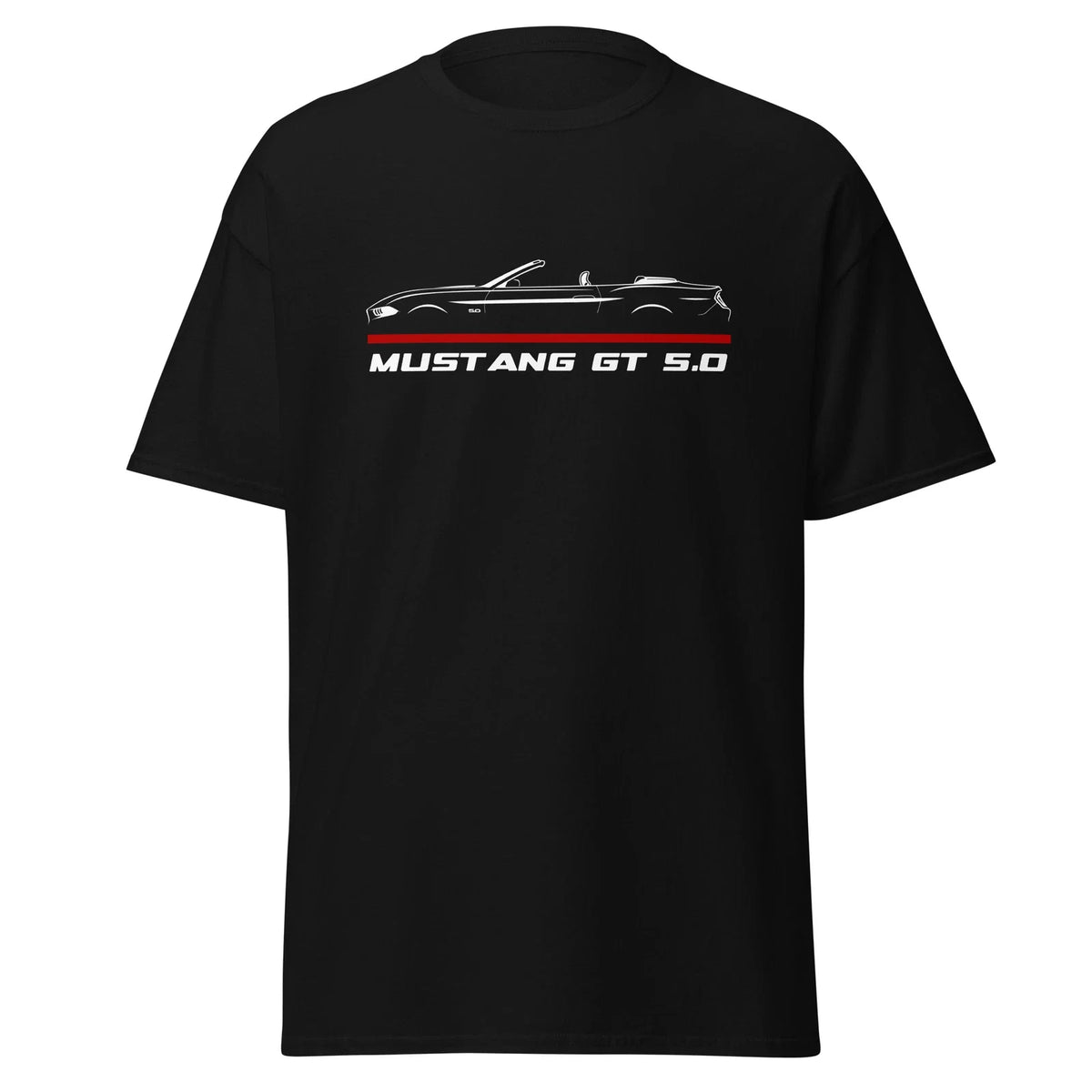 Premium T-Shirt For Ford Mustang GT Convertible 2019 Car Birthday Gift