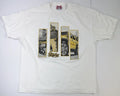 Hard Knocks Graphic T Shirt XXL White Streetwear Hip Hop Urban Tee Y2K