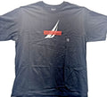 Nautica Sail Logo T Shirt Mens XL Black Y2K Boat Graphic Streetwear Tee