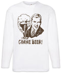 Gimme Beer! Fun Alcohol Beer Get Drunk Party Hangover Brewer Long Sleeve T-Shirt