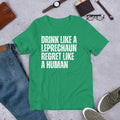 Saint Patricks Day Irish Funny Beer Alcohol Drinking Party Unisex t-shirt