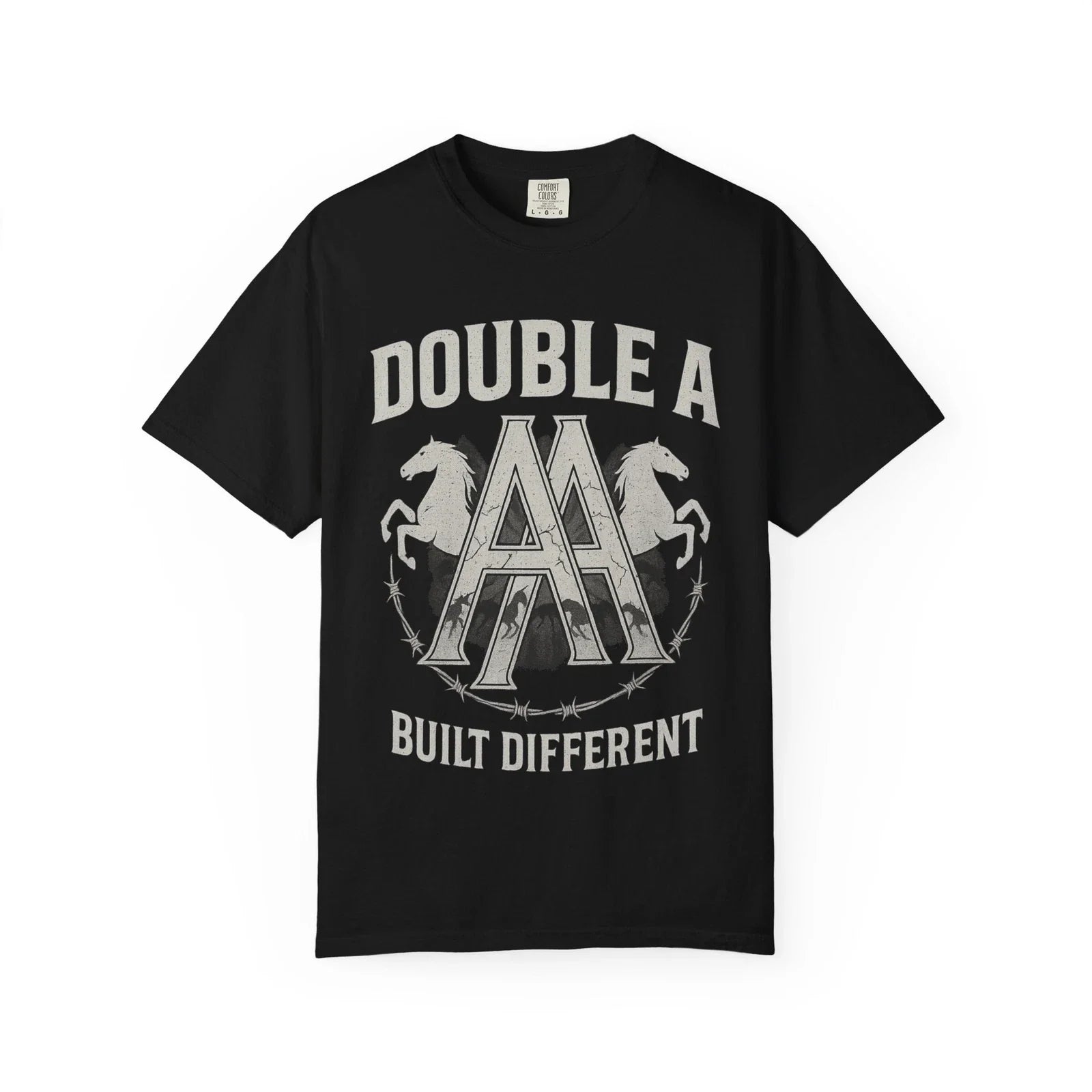 Arn Anderson “Double A – Built Different” Retro T‑Shirt | Four Horsemen WCW Tee