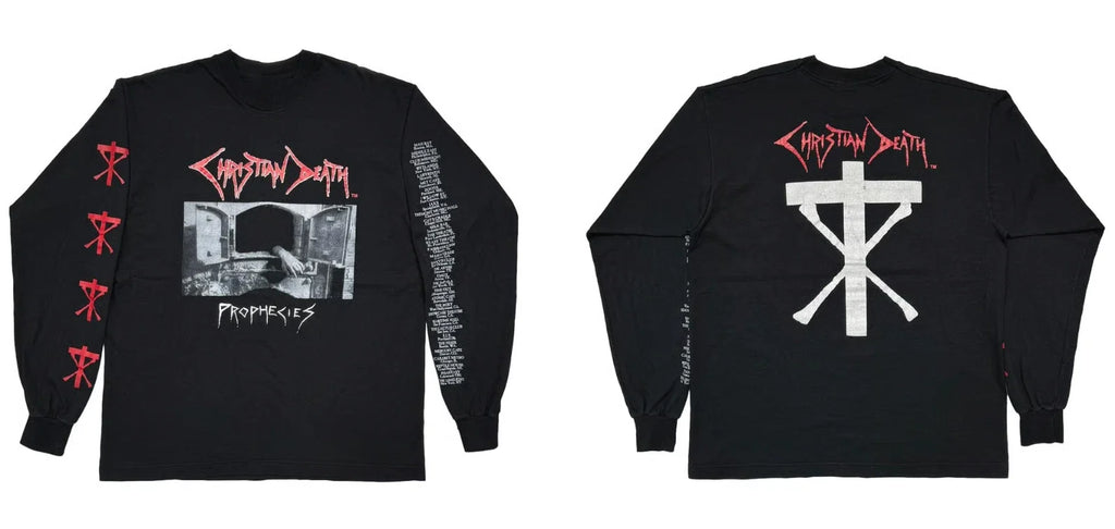 CHRISTIAN DEATH PROPHECIES LONGSLEEVE SHIRT
