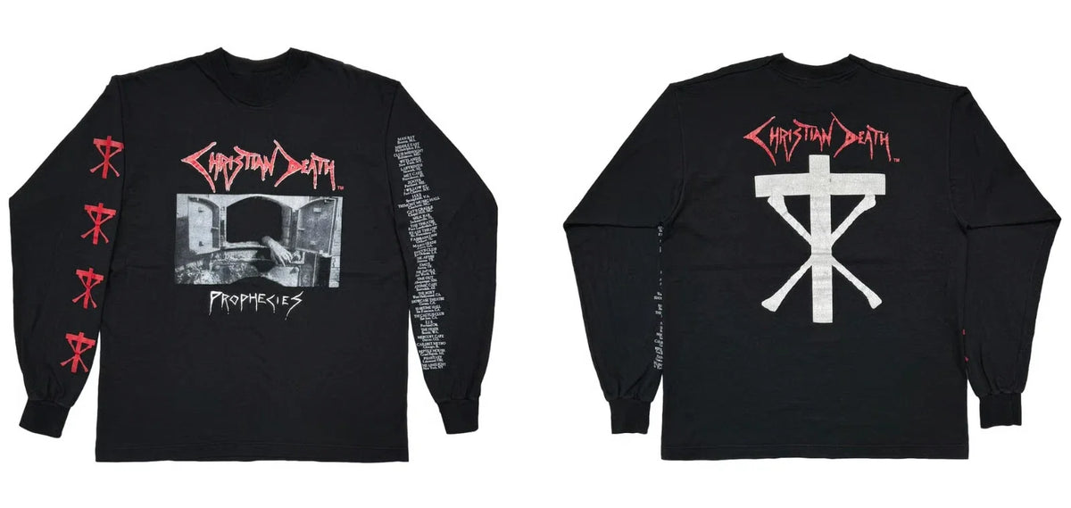 CHRISTIAN DEATH PROPHECIES LONGSLEEVE SHIRT