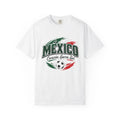 Mexico Soccer Fan T-Shirt Corazón Garra Gol Mexican Football Graphic Tee