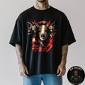 Goth Grunge Demon Anime Girl Waifu Horror Alt Aesthetic T-Shirt