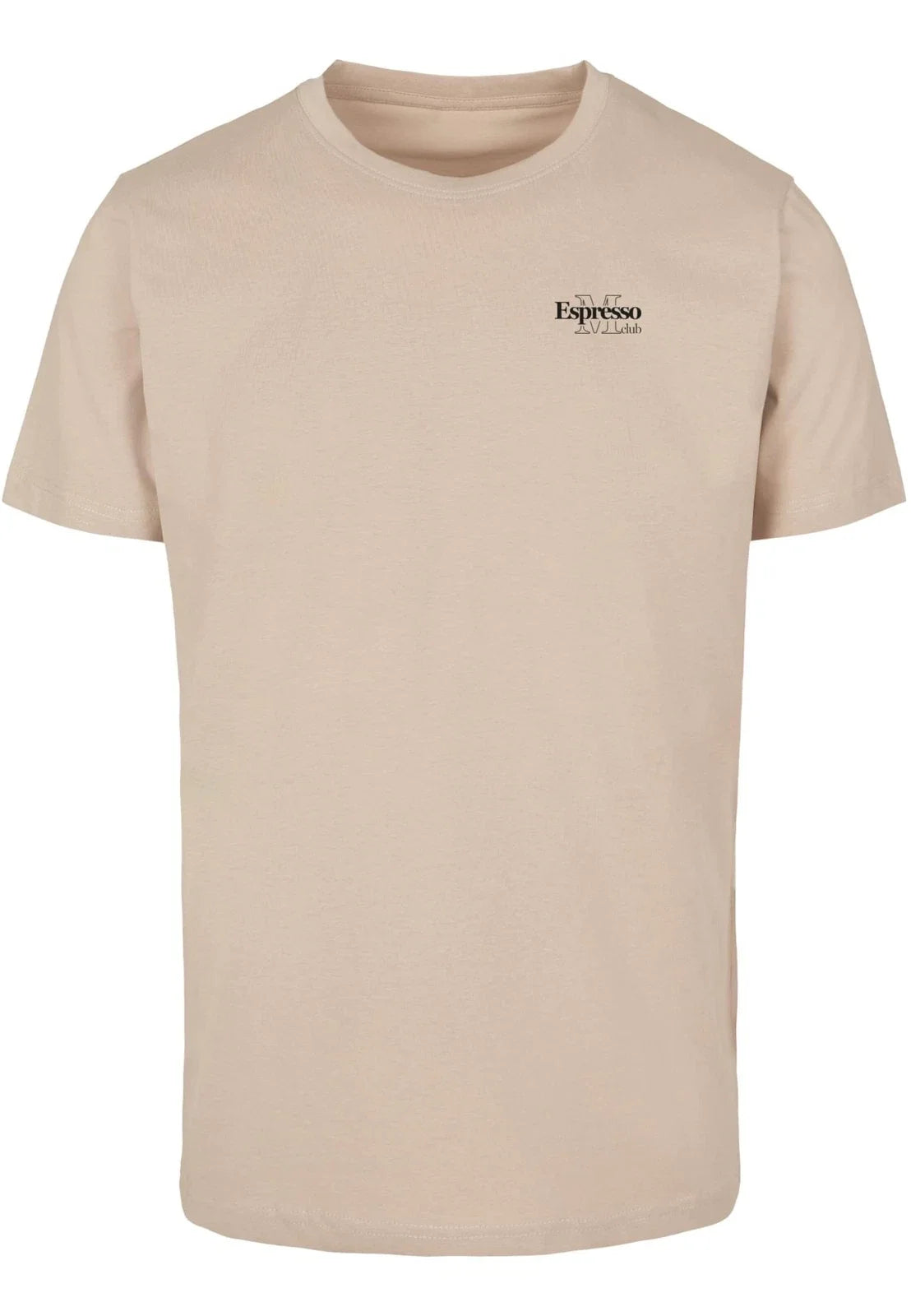 Mister Tee Espresso M Club Tee T-Shirt Kaffee Coffee Baumwolle Jersey Regular