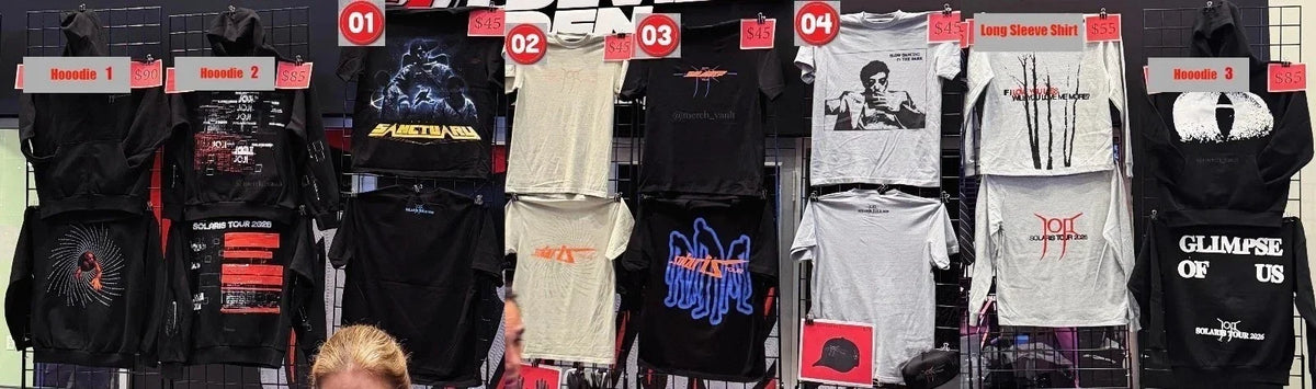 Joji Solaris Tour 2026 Merch T-Shirt Or Hoodie Reprint Gif