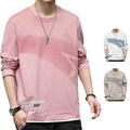 Casual Sports Tops Crew Neck T-shirts Daily Casual Wear Milk Silk Fabric