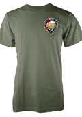 BNWT Personalised Clan MacDonald T-Shirt Family Badge Coat Of Arms Adults