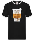 A Day Without Coffee - Mens Ringer - Latte Macchiato Americano Espresso