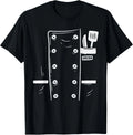 Chef Cooking Uniform Easy Lazy Halloween Costume  Unisex T-Shirt