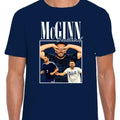 Scotland McGinn 80's Style Adult Navy T-Shirt Scotland World Cup 2026 Tee