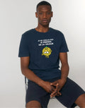Men's Short Sleeve T-Shirt - Je Not Old Not Je Was Color Navy Blue