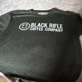 Black Rifle Coffee Company Men's Black Graphic Crew Neck T-Shirt Size L
