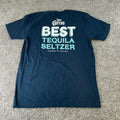 Jose Cuervo Shirt Adult Large Blue White Beer Cotton Casual Mens