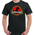 Gaming T-Shirt Offline Mens Retro Funny Video Game ZX Spectrum PC Console