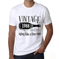 Men's Graphic T-Shirt Aging Like A Fine Wine 1988 36th Birthday Anniversary 36