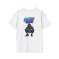 Anime Cyberpunk Samurai T-Shirt Street King Graffiti Design Anime Streetwear