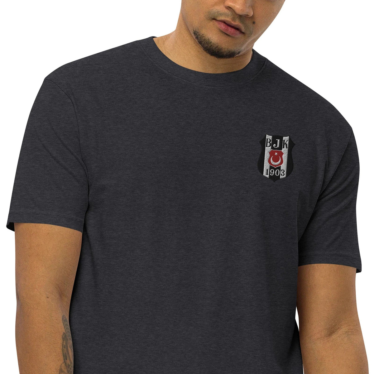 Besiktas Embroidered premium heavyweight tee