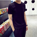 Stylish Men Oversized Casual T Shirt with Breathable Fabric for Summer