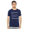 Men's Short Sleeve T-Shirt DEFINITION DAD Navy Blue